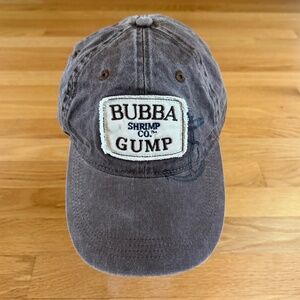 Bubba Gump Shrimp Co Santa Monica Pier Hat Cap Brown